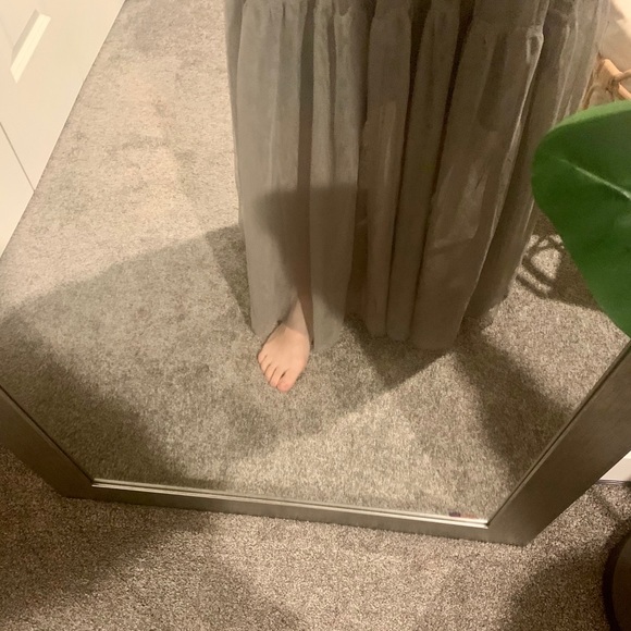 Tulle Maxi Dress - Embroidered Flowers - Size M - Picture 3 of 8